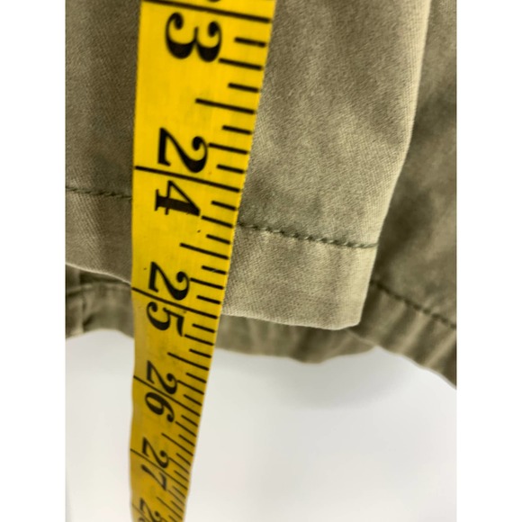 British Khaki Army Green Vest Blazer Button Up with Waist Tie Size XS - Picture 7 of 7